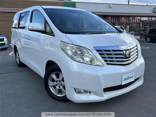 toyota alphard 2009 -TOYOTA--Alphard DBA-ANH25W--ANH25-8008553---TOYOTA--Alphard DBA-ANH25W--ANH25-8008553- image 1