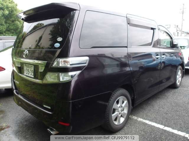 toyota vellfire 2010 -TOYOTA 【名古屋 343ﾃ3939】--Vellfire DBA-ANH20W--ANH20W-8093336---TOYOTA 【名古屋 343ﾃ3939】--Vellfire DBA-ANH20W--ANH20W-8093336- image 2