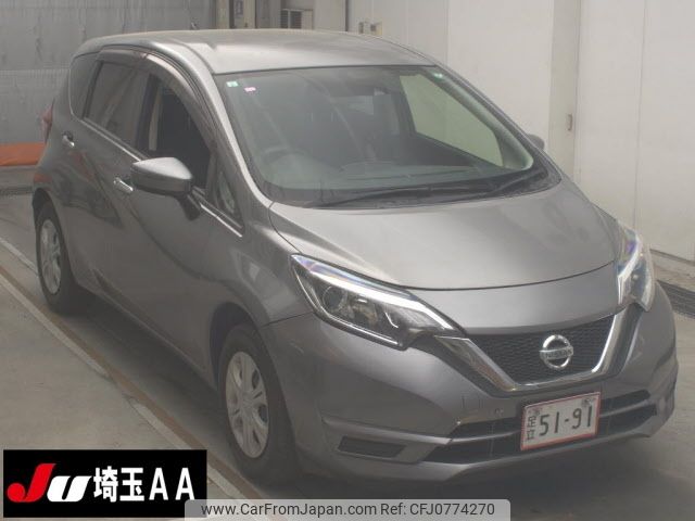 nissan note 2017 -NISSAN--Note E12-524492---NISSAN--Note E12-524492- image 1