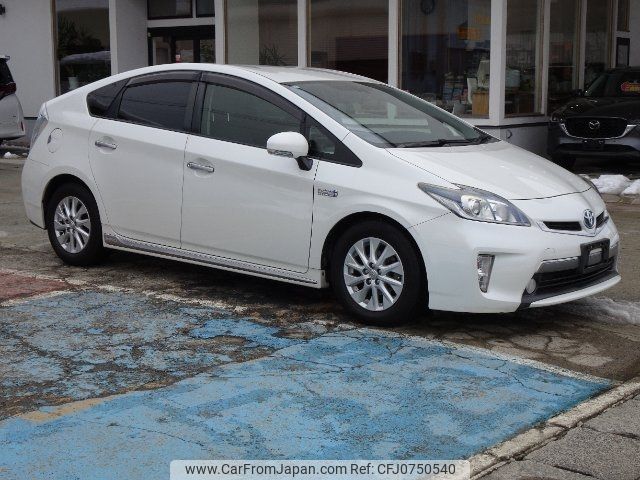 toyota prius-phv 2014 -TOYOTA--Prius PHV ZVW35--3063718---TOYOTA--Prius PHV ZVW35--3063718- image 1