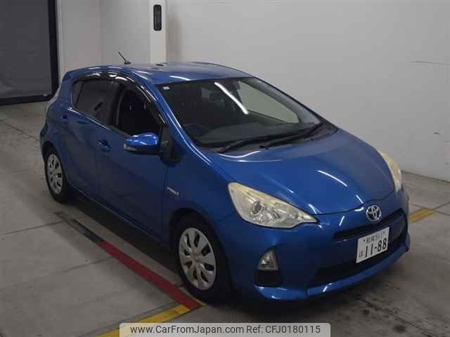 toyota aqua 2013 -TOYOTA 【和泉 511ホ1188】--AQUA NHP10-6119223---TOYOTA 【和泉 511ホ1188】--AQUA NHP10-6119223- image 1