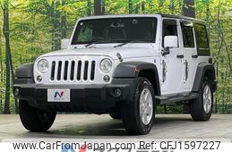 chrysler jeep-wrangler 2017 CFJ1597227