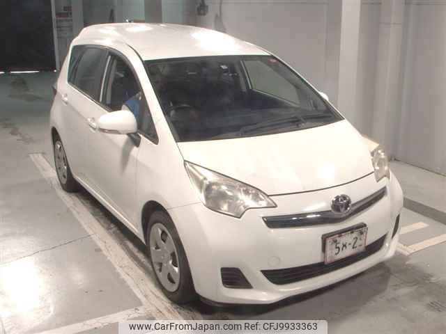toyota ractis 2012 -TOYOTA--Ractis NSP122-2001633---TOYOTA--Ractis NSP122-2001633- image 1