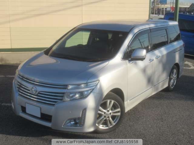 nissan elgrand 2010 -NISSAN 【千葉 999ｱ9999】--Elgrand DBA-TE52--TE52-003690---NISSAN 【千葉 999ｱ9999】--Elgrand DBA-TE52--TE52-003690- image 1