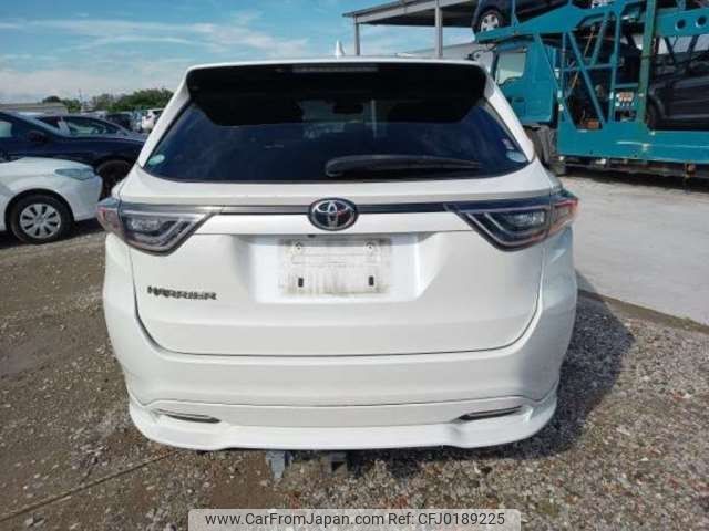 toyota harrier 2016 -TOYOTA--Harrier DBA-ZSU60W--ZSU60-0079311---TOYOTA--Harrier DBA-ZSU60W--ZSU60-0079311- image 2