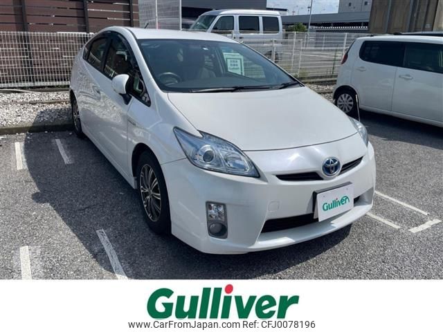 toyota prius 2010 -TOYOTA--Prius DAA-ZVW30--ZVW30-5110085---TOYOTA--Prius DAA-ZVW30--ZVW30-5110085- image 1