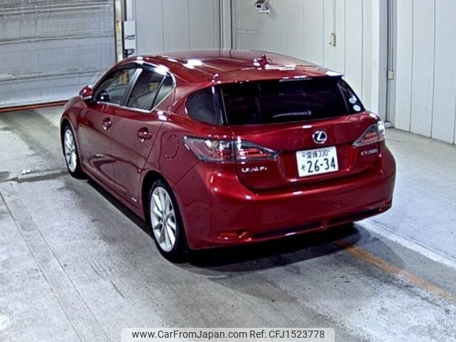 lexus ct 2012 CFJ1523778 image 2