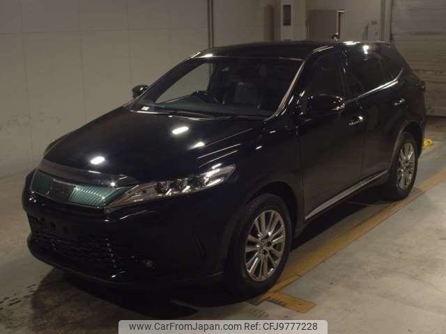 toyota harrier 2018 -TOYOTA--Harrier DBA-ZSU60W--ZSU60-0159001---TOYOTA--Harrier DBA-ZSU60W--ZSU60-0159001- image 1