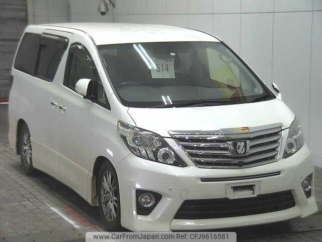 toyota alphard 2013 -TOYOTA--Alphard ANH25W--8044726---TOYOTA--Alphard ANH25W--8044726- image 1
