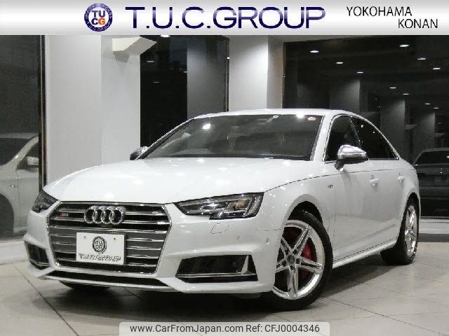 audi s4 2017 -AUDI--Audi S4 ABA-8WCWGF--WAUZZZF48JA060158---AUDI--Audi S4 ABA-8WCWGF--WAUZZZF48JA060158- image 1