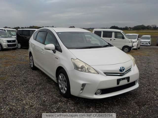 toyota prius-α 2012 -TOYOTA--Prius α DAA-ZVW41W--ZVW41-3201037---TOYOTA--Prius α DAA-ZVW41W--ZVW41-3201037- image 1