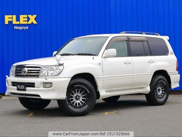 toyota land-cruiser-wagon 2005 -TOYOTA--Land Cruiser Wagon GH-UZJ100W--UZJ100-0155856---TOYOTA--Land Cruiser Wagon GH-UZJ100W--UZJ100-0155856- image 1