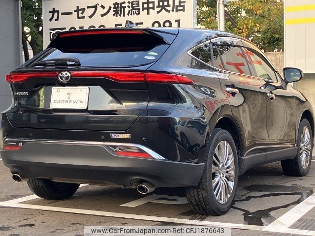 toyota harrier 2021 CFJ1876643 image 2