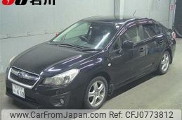 subaru impreza-g4 2012 -SUBARU 【金沢 331ﾁ410】--Impreza G4 GJ3--002360---SUBARU 【金沢 331ﾁ410】--Impreza G4 GJ3--002360-