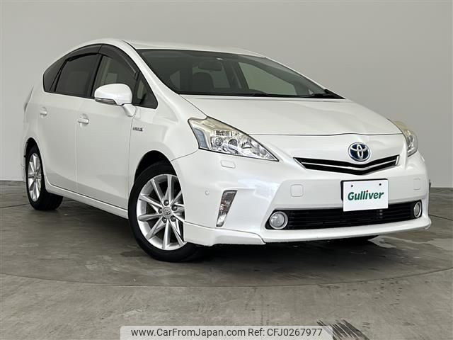 toyota prius-α 2014 -TOYOTA--Prius α DAA-ZVW41W--ZVW41-3352875---TOYOTA--Prius α DAA-ZVW41W--ZVW41-3352875- image 1