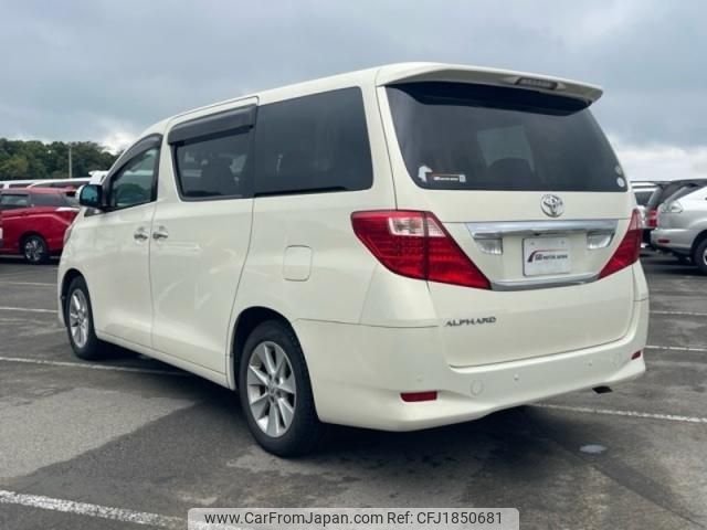 toyota alphard 2009 CFJ1850681 image 2