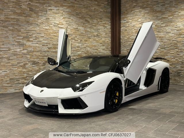 lamborghini aventador 2012 -LAMBORGHINI--ﾗﾝﾎﾞﾙｷﾞｰﾆｱｳﾞｪﾝﾀﾄﾞｰﾙ 47L539--ZHWEC1474CLA00915---LAMBORGHINI--ﾗﾝﾎﾞﾙｷﾞｰﾆｱｳﾞｪﾝﾀﾄﾞｰﾙ 47L539--ZHWEC1474CLA00915- image 1