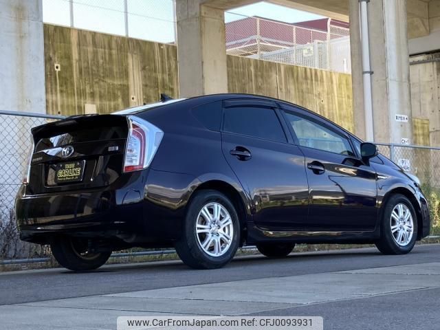 toyota prius 2012 quick_quick_DAA-ZVW30_ZVW30-5485951 image 2