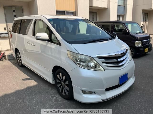 toyota alphard 2008 -TOYOTA--Alphard DBA-ANH20W--ANH20-8027034---TOYOTA--Alphard DBA-ANH20W--ANH20-8027034- image 1