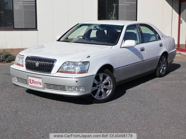 toyota crown-majesta 2002 -TOYOTA 【名変中 】--Crown Majesta UZS171--0016296---TOYOTA 【名変中 】--Crown Majesta UZS171--0016296- image 1