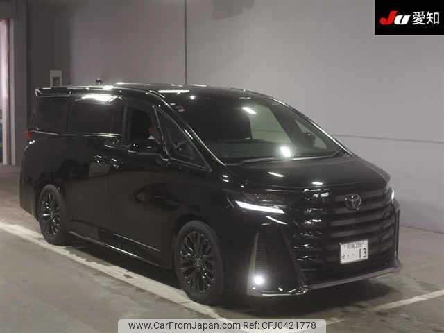 toyota vellfire 2024 -TOYOTA 【和泉 358ｾ13】--Vellfire TAHA40W-0005211---TOYOTA 【和泉 358ｾ13】--Vellfire TAHA40W-0005211- image 1