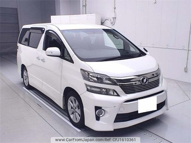 toyota vellfire 2012 CFJ1610361 image 1