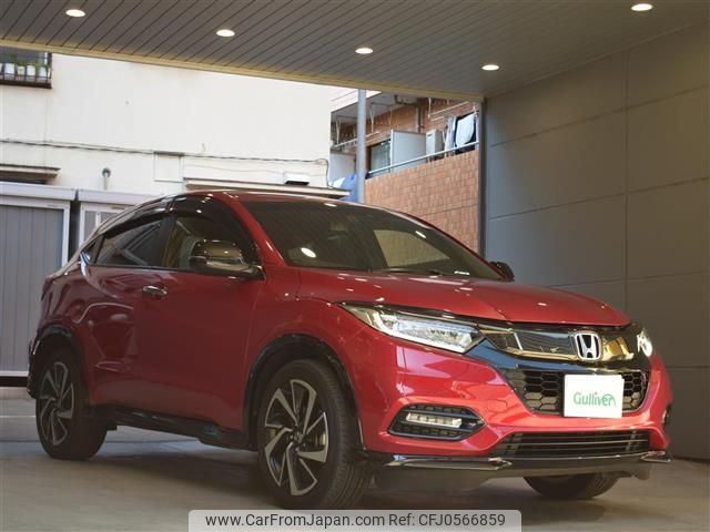 honda vezel 2018 -HONDA--VEZEL DBA-RU1--CRU1-1307584---HONDA--VEZEL DBA-RU1--CRU1-1307584- image 1