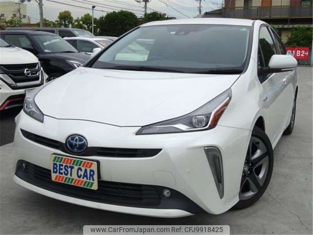 toyota prius 2020 -TOYOTA 【足立 302】--Prius ZVW51--ZVW51-6143955---TOYOTA 【足立 302】--Prius ZVW51--ZVW51-6143955- image 1