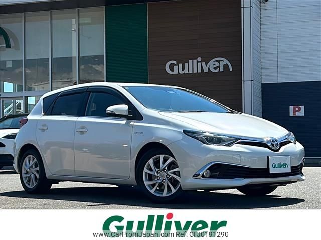 toyota auris 2017 -TOYOTA--Auris DAA-ZWE186H--ZWE186-1007245---TOYOTA--Auris DAA-ZWE186H--ZWE186-1007245- image 1