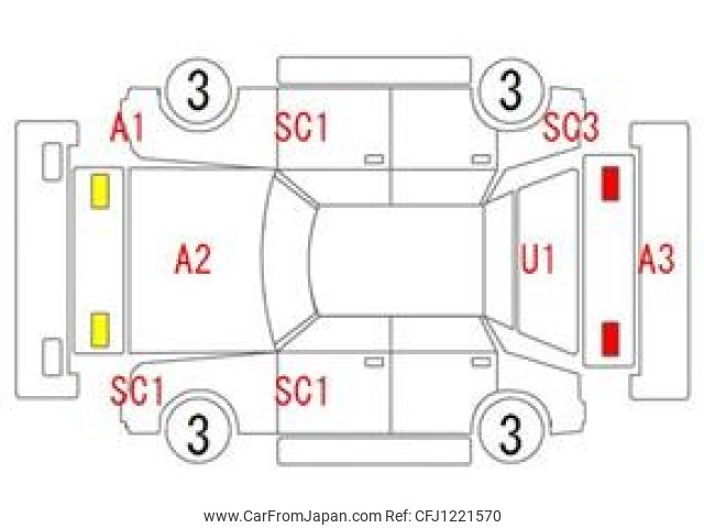 honda fit 2014 -HONDA--Fit DBA-GK3--GK3-1041955---HONDA--Fit DBA-GK3--GK3-1041955- image 2