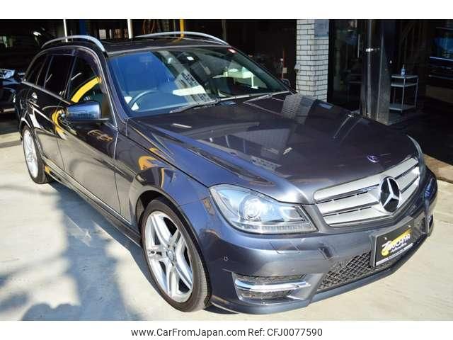 mercedes-benz c-class-station-wagon 2013 quick_quick_RBA-204257_WDD2042572F946020 image 2