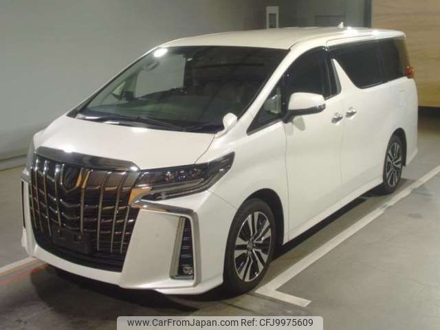 toyota alphard 2021 -TOYOTA--Alphard 3BA-AGH30W--AGH30-0383393---TOYOTA--Alphard 3BA-AGH30W--AGH30-0383393- image 1