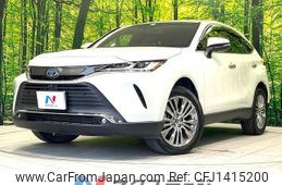 toyota harrier-hybrid 2020 CFJ1415200