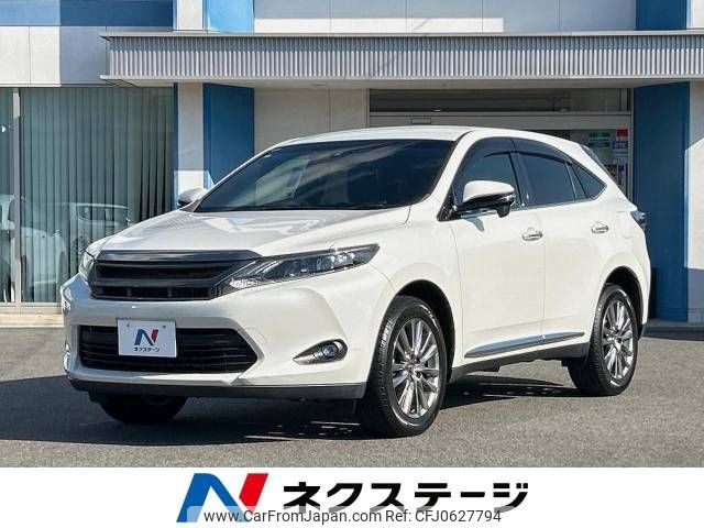 toyota harrier 2015 -TOYOTA--Harrier DBA-ZSU60W--ZSU60-0037020---TOYOTA--Harrier DBA-ZSU60W--ZSU60-0037020- image 1