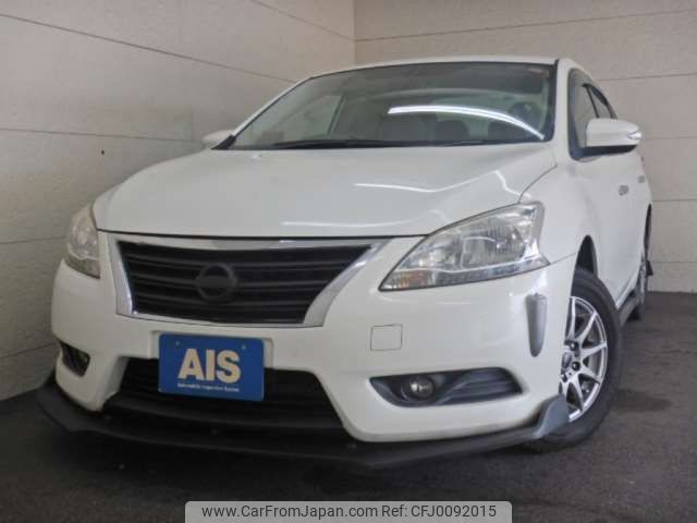 nissan sylphy 2014 -NISSAN--SYLPHY DBA-TB17--TB17-017340---NISSAN--SYLPHY DBA-TB17--TB17-017340- image 1