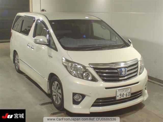 toyota alphard 2012 -TOYOTA 【八戸 300ﾈ9460】--Alphard ATH20W-8020189---TOYOTA 【八戸 300ﾈ9460】--Alphard ATH20W-8020189- image 1