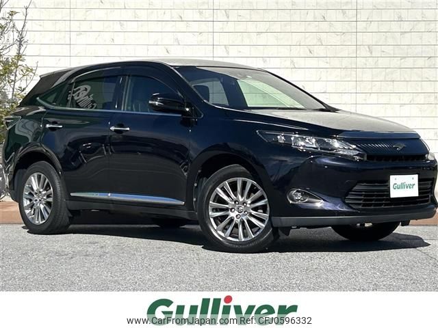 toyota harrier 2016 -TOYOTA--Harrier DBA-ZSU60W--ZSU60-0080526---TOYOTA--Harrier DBA-ZSU60W--ZSU60-0080526- image 1