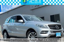 mercedes-benz m-class 2013 CARSENSOR_JP_AU5883973223