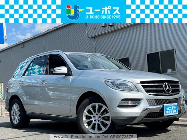 mercedes-benz m-class 2013 CARSENSOR_JP_AU5883973223 image 1