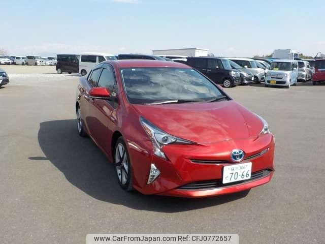 toyota prius 2017 -TOYOTA 【野田 500】--Prius DAA-ZVW50--ZVW50-8058748---TOYOTA 【野田 500】--Prius DAA-ZVW50--ZVW50-8058748- image 1