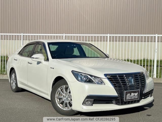 toyota crown 2013 -TOYOTA--Crown DAA-AWS210--AWS210-6037447---TOYOTA--Crown DAA-AWS210--AWS210-6037447- image 1