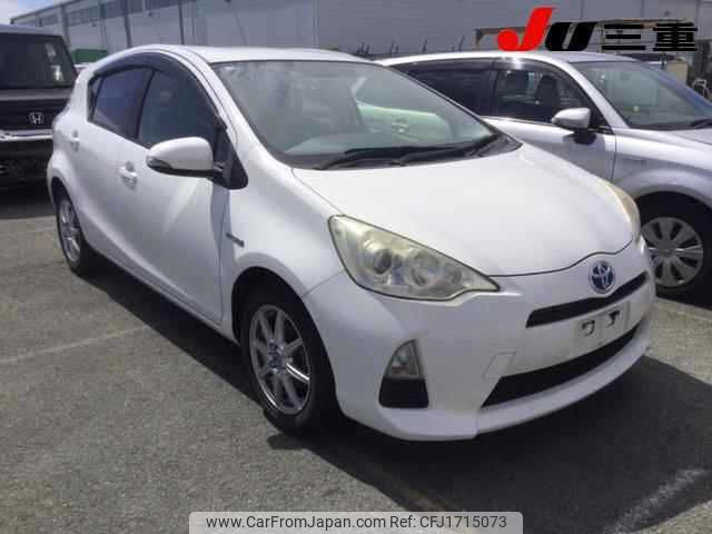 toyota aqua 2012 CFJ1715073 image 1