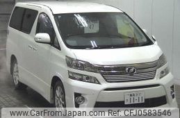 toyota vellfire 2012 -TOYOTA 【青森 311ｻ1111】--Vellfire ANH25W-8037383---TOYOTA 【青森 311ｻ1111】--Vellfire ANH25W-8037383-