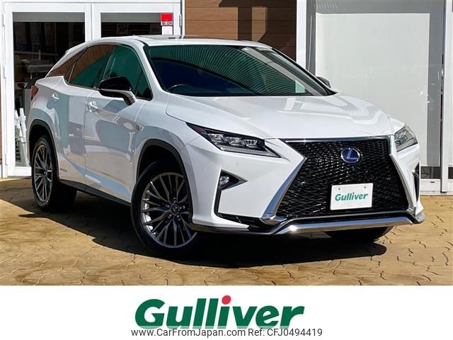 lexus rx 2016 -LEXUS--Lexus RX DAA-GYL25W--GYL25-0009127---LEXUS--Lexus RX DAA-GYL25W--GYL25-0009127- image 1