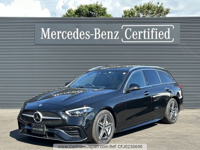 mercedes-benz c-class-station-wagon 2022 -MERCEDES-BENZ--Benz C Class Wagon 3CA-206204C--W1K2062042F036779---MERCEDES-BENZ--Benz C Class Wagon 3CA-206204C--W1K2062042F036779- image 1