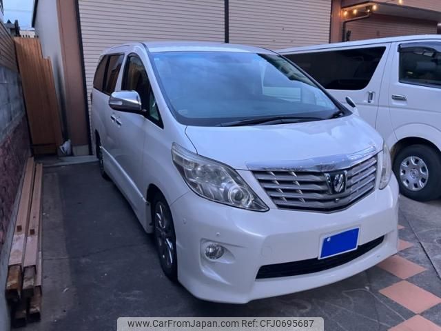 toyota alphard 2011 -TOYOTA--Alphard DBA-ANH25W--ANH25-8028720---TOYOTA--Alphard DBA-ANH25W--ANH25-8028720- image 2