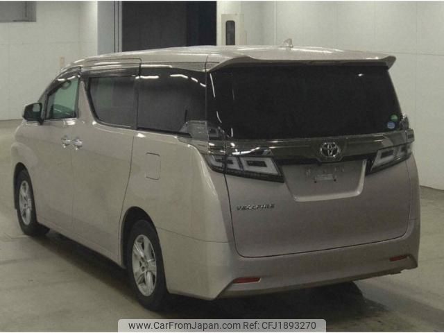 toyota vellfire 2019 CFJ1893270 image 2