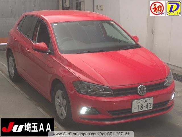 volkswagen polo 2019 -VOLKSWAGEN 【水戸 301ﾕ1843】--VW Polo AWCHZ-KU038065---VOLKSWAGEN 【水戸 301ﾕ1843】--VW Polo AWCHZ-KU038065- image 1