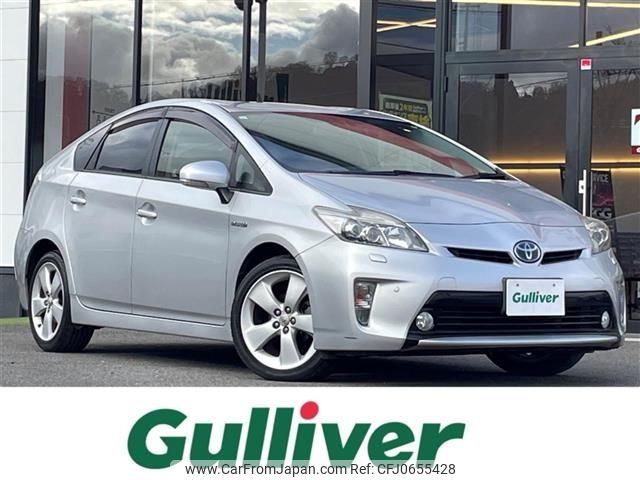 toyota prius 2013 -TOYOTA--Prius DAA-ZVW30--ZVW30-1661163---TOYOTA--Prius DAA-ZVW30--ZVW30-1661163- image 1