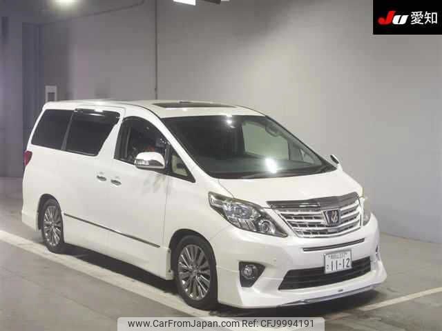 toyota alphard 2014 -TOYOTA 【和歌山 337ｻ1112】--Alphard GGH20W-8088112---TOYOTA 【和歌山 337ｻ1112】--Alphard GGH20W-8088112- image 1